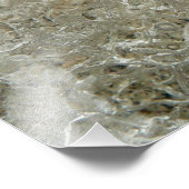 氷氷抽象芸術自然テクスチャ フォトプリント (角)