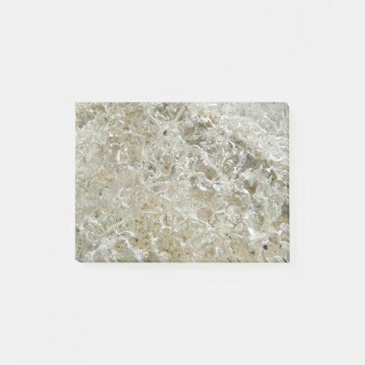 氷氷抽象芸術自然テクスチャ ポストイット (正面)