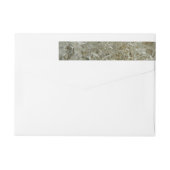 氷氷抽象芸術自然テクスチャ ラップアラウンドラベル (裏面)