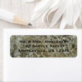 氷氷抽象芸術自然テクスチャ ラベル (インサイチュ)