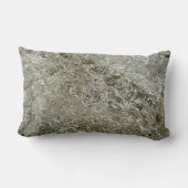 氷氷抽象芸術自然テクスチャ ランバークッション (裏面)