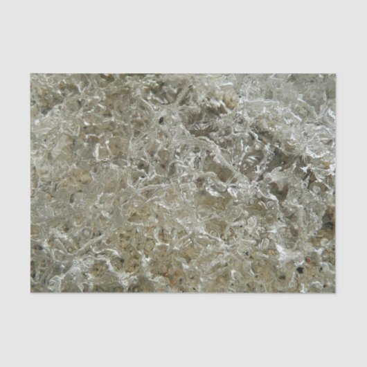 氷氷抽象芸術自然テクスチャ 薄葉紙 (正面)