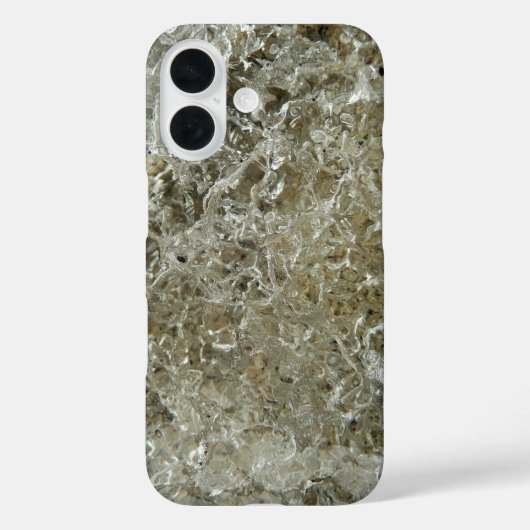 氷氷抽象芸術自然テクスチャ Case-Mate iPhoneケース (裏面)