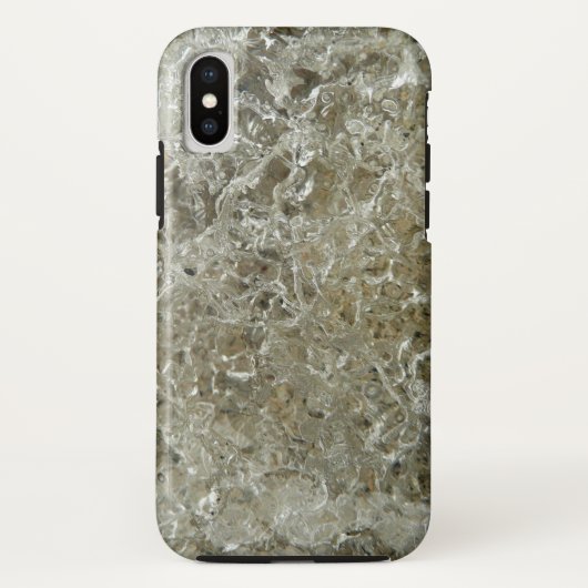 氷氷抽象芸術自然テクスチャ Case-Mate iPhoneケース (裏面)