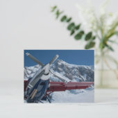 氷河からの眺め ポストカード (スタンド正面)