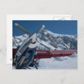 氷河からの眺め ポストカード (正面/裏面)