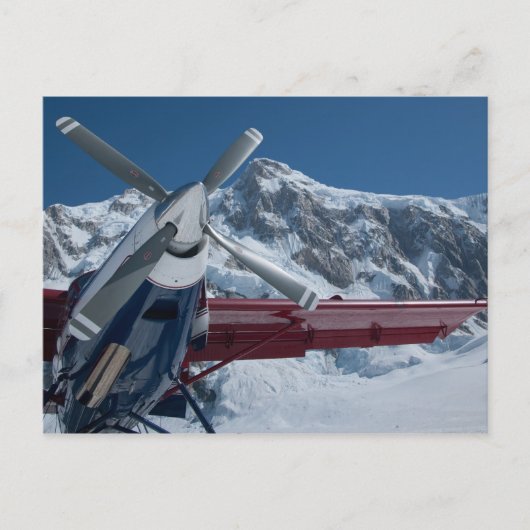 氷河からの眺め ポストカード (正面)