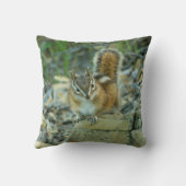 氷河のチプムンク国立公園 クッション (裏面)