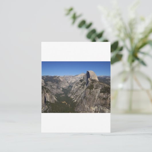 氷河のポイントからヨセミテバレーとハーフドーム ポストカード (スタンド正面)