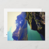 氷河の国立公園のはがき ポストカード (正面/裏面)