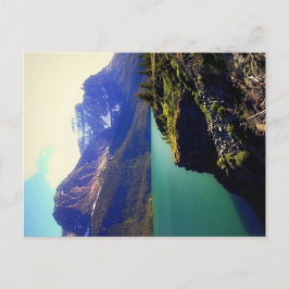 氷河の国立公園のはがき ポストカード