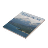 氷河の国立公園の写真 タイル (側面)