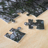 氷河の国立公園カービングストリーム写真 ジグソーパズル (側面)