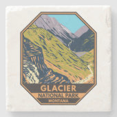 氷河の国立公園サンロードへ ストーンコースター (正面)