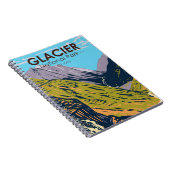 氷河の国立公園サンロードへ ノートブック (右側)