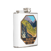 氷河の国立公園サンロードへ フラスク (右)