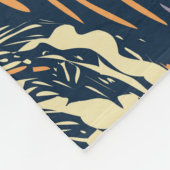 氷河の国立公園サンロードへ フリースブランケット (角)