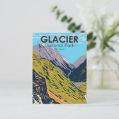 氷河の国立公園サンロードへ ポストカード (スタンド正面)
