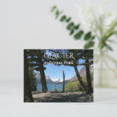 氷河の国立公園セント・メアリー湖 ポストカード (スタンド正面)