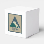 氷河の国立公園素朴 フェイバーボックス (裏面サイド)