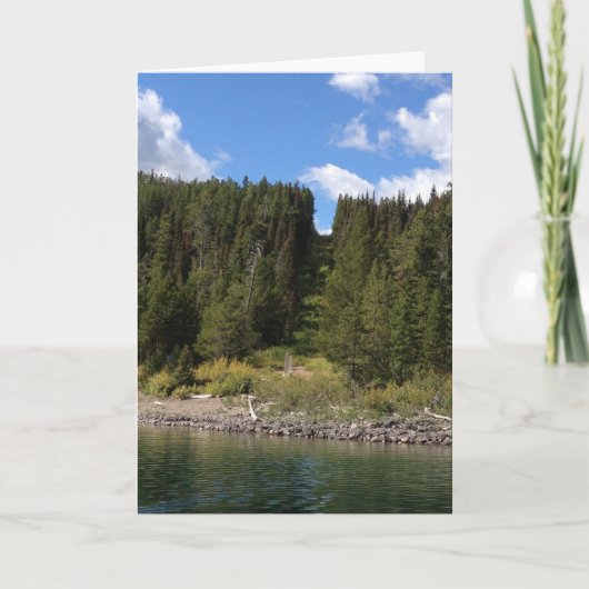 氷河の国立公園 カード (正面)