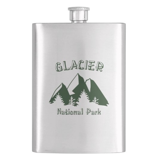 氷河の国立公園 フラスク (正面)