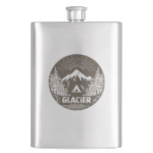 氷河の国立公園 フラスク (正面)