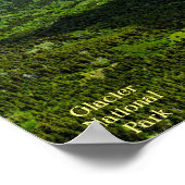 氷河の国立公園 ポスター (角)