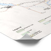 氷河の国立公園 ポスター (角)