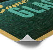 氷河の国立公園 ポスター (角)