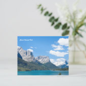 氷河の国立公園 ポストカード (スタンド正面)