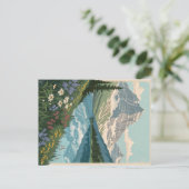 氷河の国立公園 ポストカード (スタンド正面)