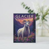 氷河の国立公園 ポストカード (スタンド正面)