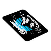 氷河の国立公園 マグネット (右側)