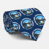 氷河の国立公園(rd)2 ネクタイ (ロール)