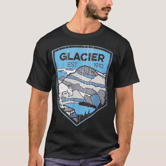 氷河の国立公園 Tシャツ (正面)