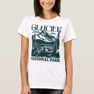 氷河の国立公園 Tシャツ