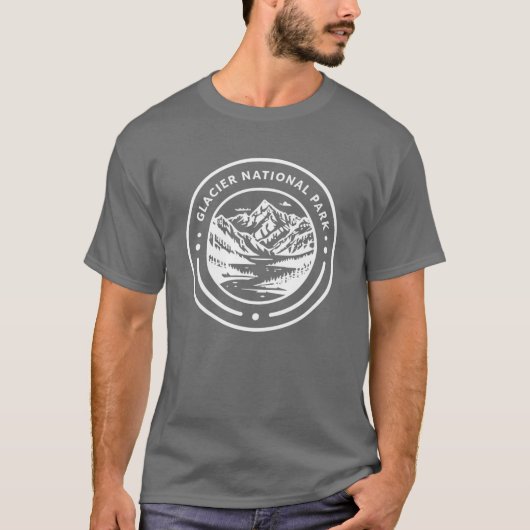 氷河の国立公園 Tシャツ (正面)