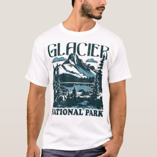 氷河の国立公園 Tシャツ