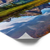 氷河の山々国立公園 ポスター (角)