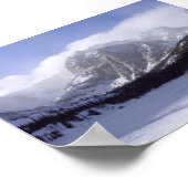 氷河の峡谷 ポスター (角)