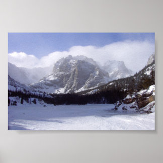 氷河の峡谷 ポスター