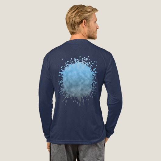 氷河の息吹 トライブレンドＴシャツ (背面全体)