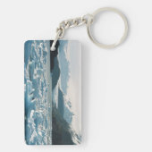 氷河の氷山 キーホルダー (裏面)