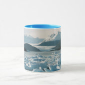 氷河の氷山 マグカップ (中央)