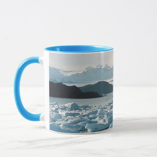 氷河の氷山 マグカップ (左)