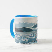 氷河の氷山 マグカップ (正面左)