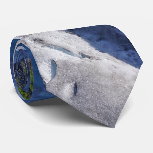 氷河の波の首のネクタイを終了 ネクタイ (ロール)