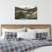 氷河の谷 キャンバスプリント (インサイチュ (寝室))