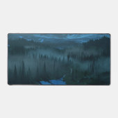 氷河の谷（日の出） デスクマット (正面)